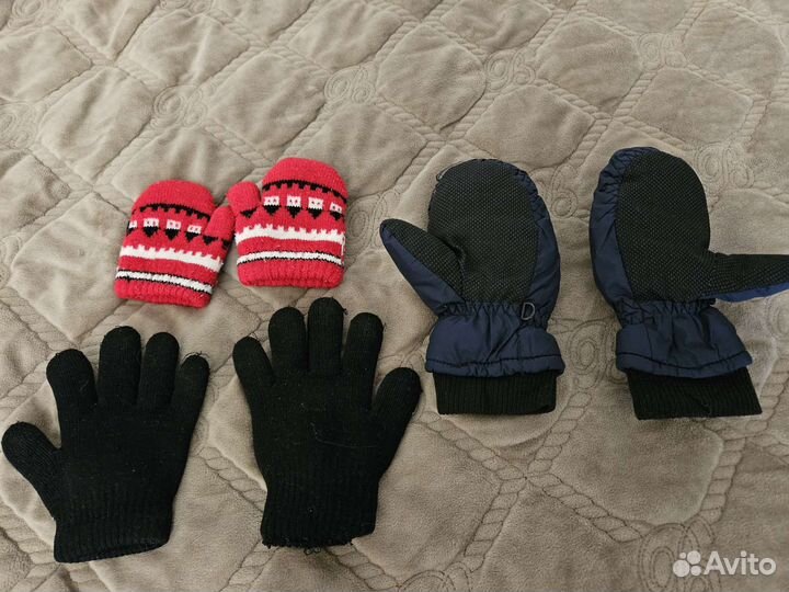 Варежки перчатки балоневые