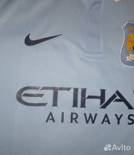 Футболка футбольная Манчестер Сити 2015 Nike