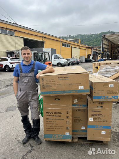 Сплит системы новые со склада