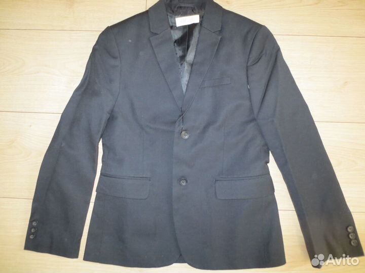 Пиджак черный H&M, р.140, новый