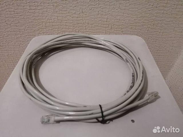 Кабель ethernet RJ45 cat.5e, длина 7,2 м
