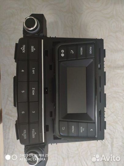 Штатная магнитола на tucson