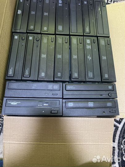 Дисководы HP Sony H-L dvd 100 шт