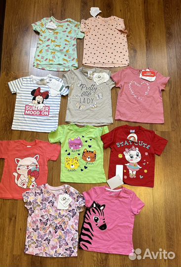 Футболка для девочки 86