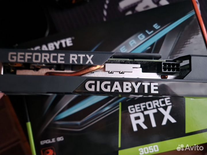 Видеокарта RTX 3050 8 gb