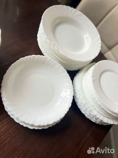 Набор посуды luminarc белый