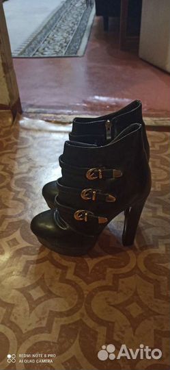 Ботильоны зимние