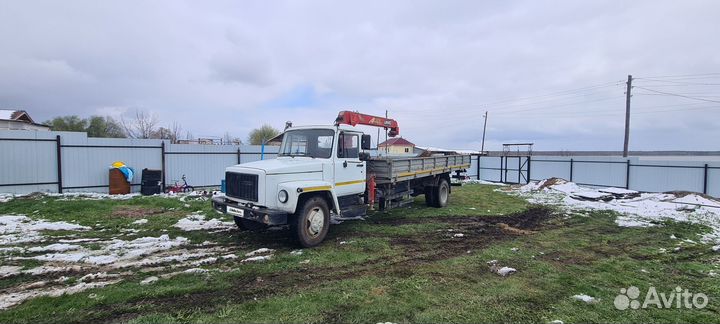 ГАЗ 3309 с КМУ, 2013