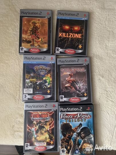 Игры на ps2 лицензия и обычные