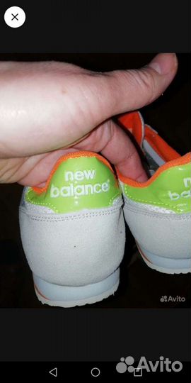 Кроссовки новые New balance