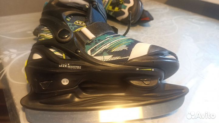 Коньки раздвижные 30-35 размер