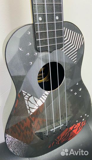 Укулеле сопрано новое flight TUS 21P black forest