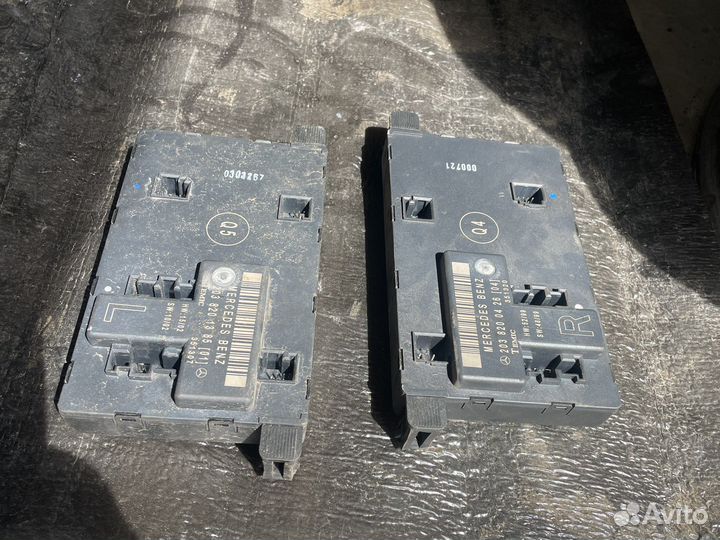 Блок управления дверью w203 мерседес