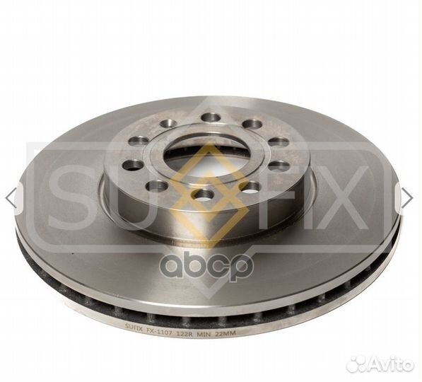 Диск тормозной перед прав/лев Audi A3(8P/V)