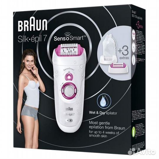 Эпилятор braun silk epil 7