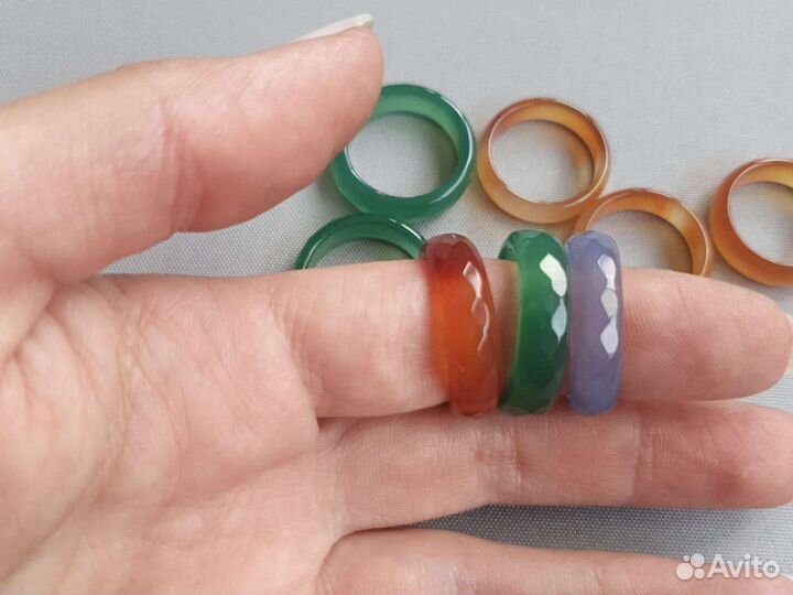 Кольцо с посеребрением