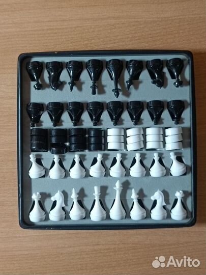 Дорожные шахматы/шашки СССР