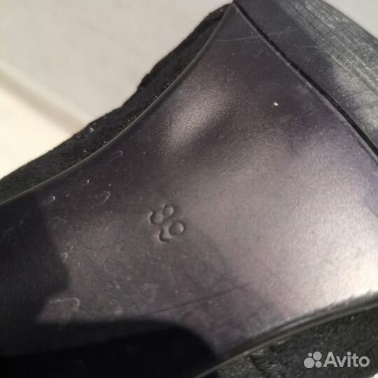 Ботфорты под замшу 39 размер