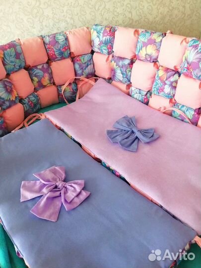 Новый бортик в детскую кроватку