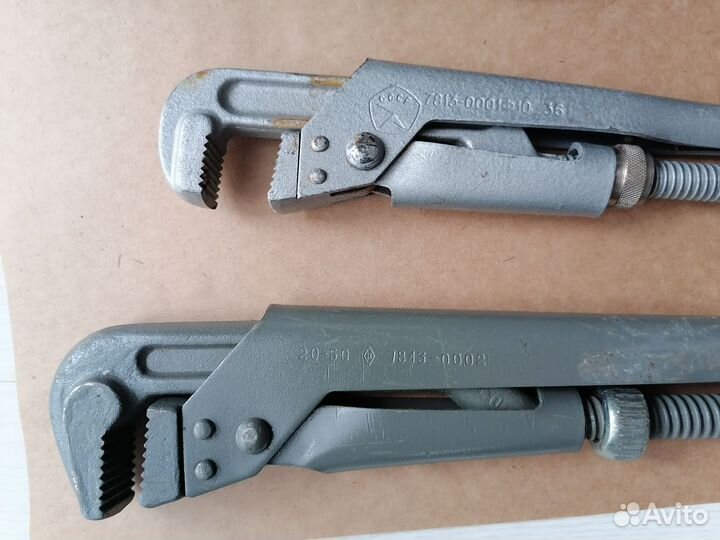 Ключи газовый, разводной