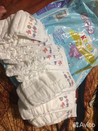 Подгузники, памперсы каспер 4