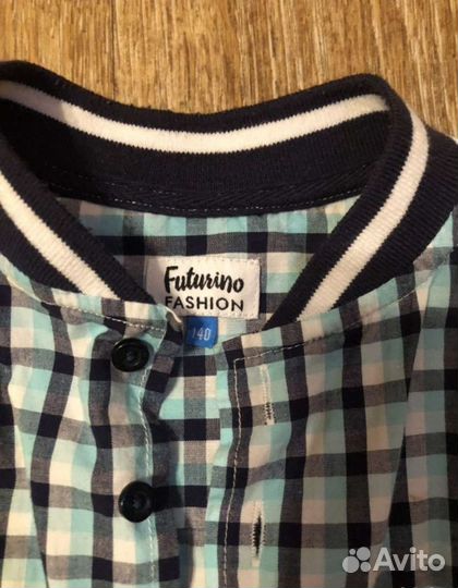Рубашка летняя для мальчика futurino 140