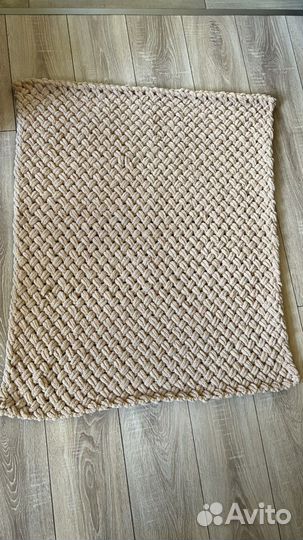 Плед детский вязаный ручная работа