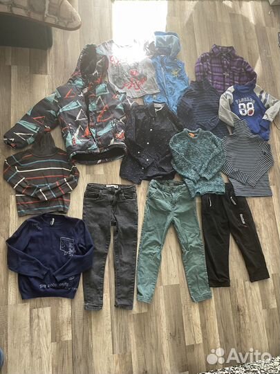 Пакет вещей 116-122, мальчик