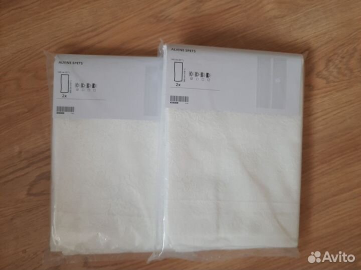 Тюль IKEA Alvine Spets в упаковке