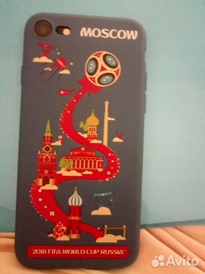 Новый чехол для 7/8 Айфона. чм-2018