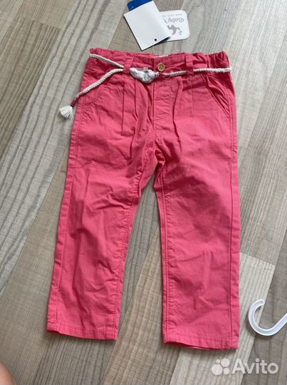 Костюм брюки и футболка baby go новый