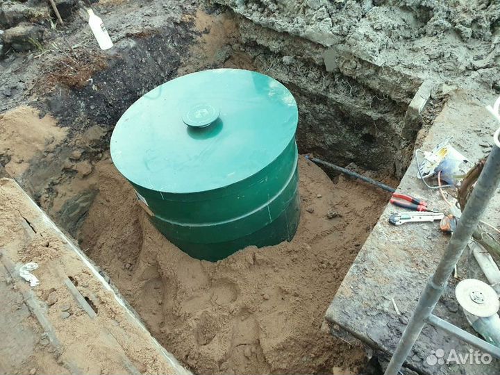 Септик био Евробион 5 с переливом