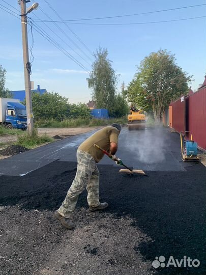 Асфальтирование укладка асфальта