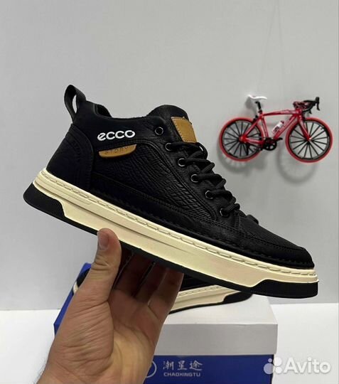 Зимние мужские кроссовки ecco (41-45)