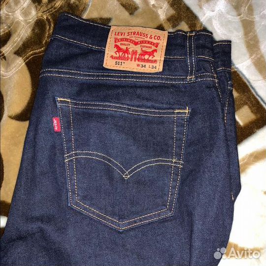 Джинсы Levis 511 Восхитительные Новые