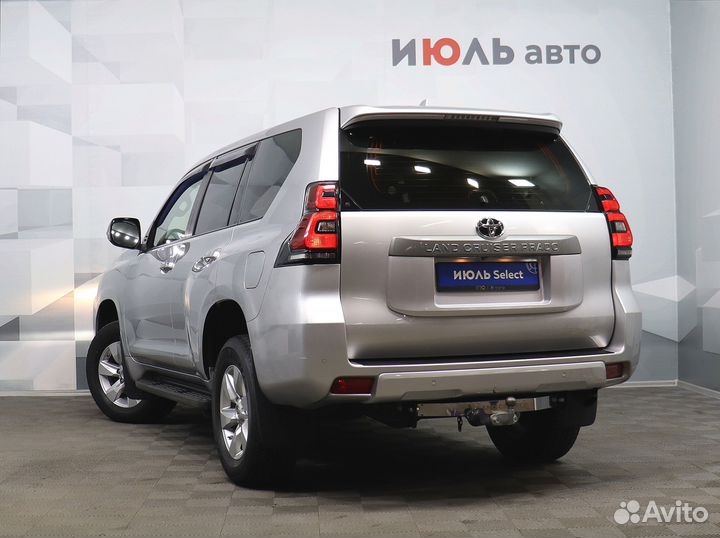 Toyota Land Cruiser Prado 2.8 AT, 2018, 110 600 км