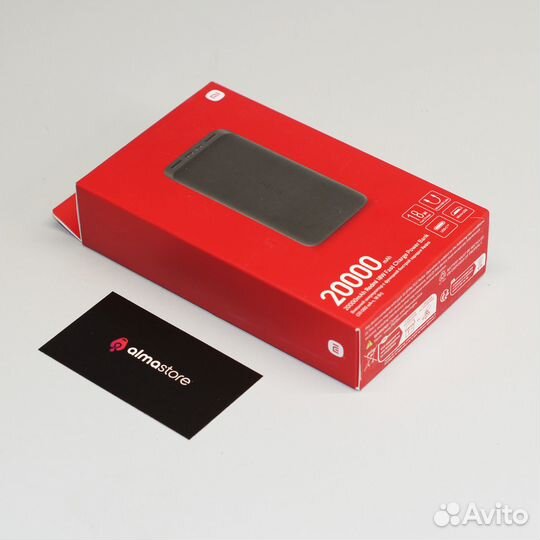 Внешняя акб Xiaomi Redmi / 20000 mAh / Power Bank