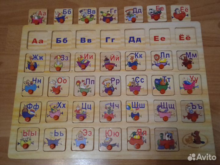 Азбука алфавит пазл для детей