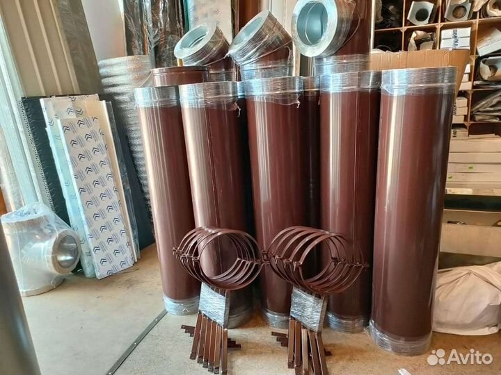 Труба для дымохода сендвич (150*220)