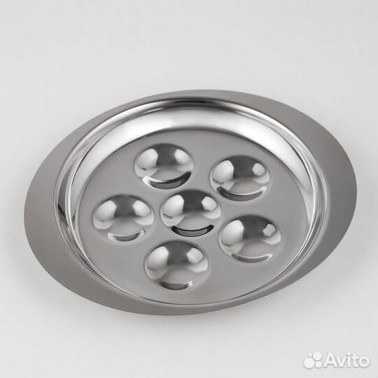 Подставка из нержавеющей стали для яиц, d17,5 см
