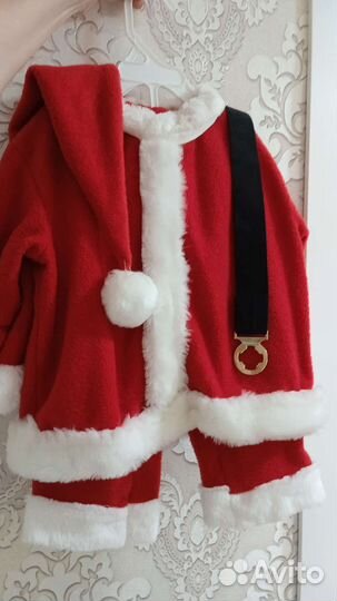 Костюм деда мороза детский