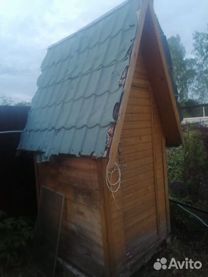 Дачный туалет деревянный