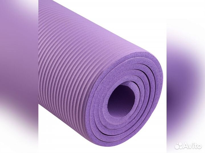 Коврик для йоги и фитнеса Starfit NBR 1x183x61 см