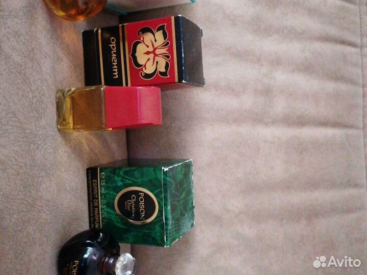 Винтажные духи СССР И Франции