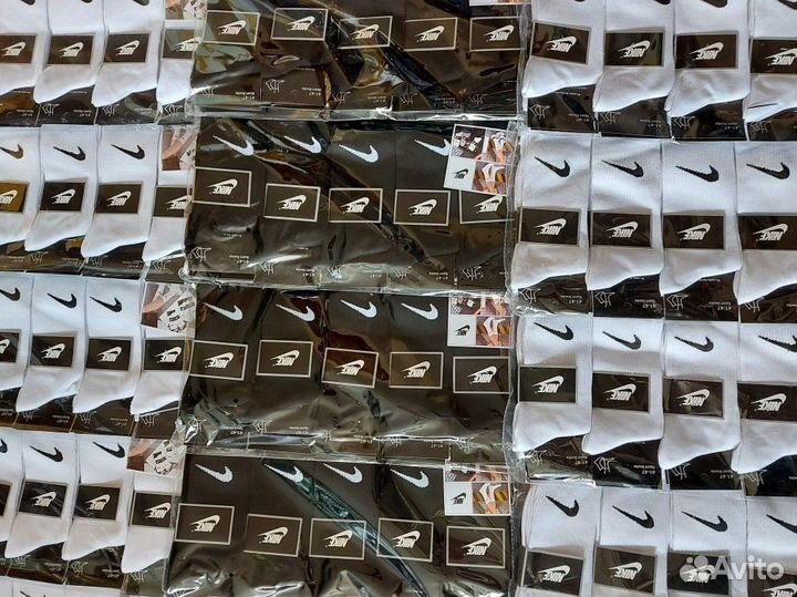 Носки высокие Nike хлопок