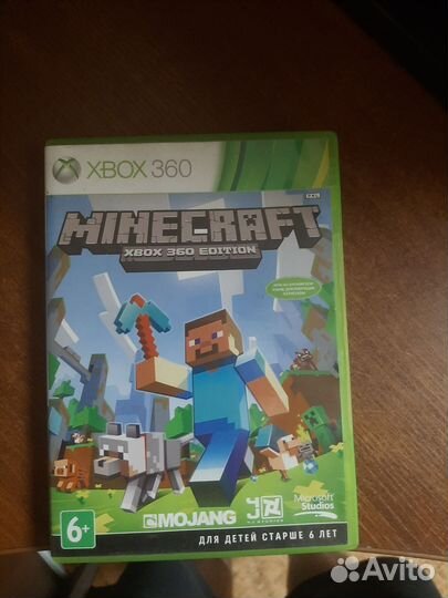 Диск minecraft xbox 360