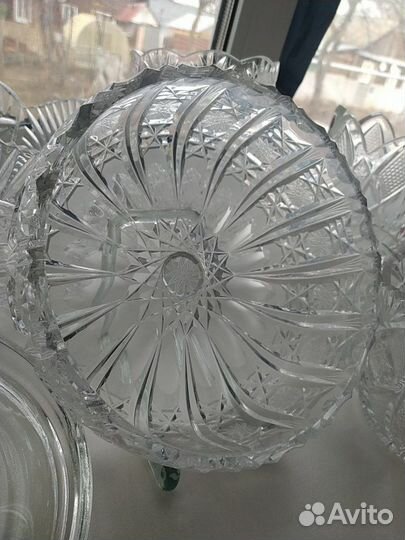 Хрусталь посуда СССР Чехословакия