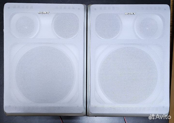 Акустические колонки sony, aiwa