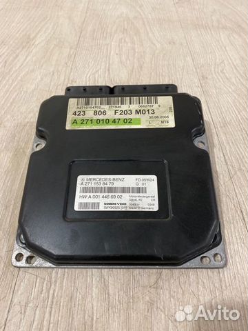 Блок управления двигателем Mercedes Benz C180 W203