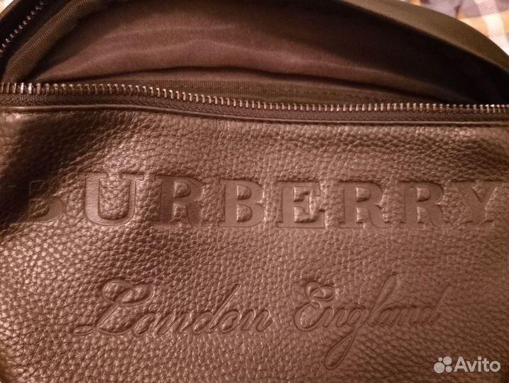 Поясная сумка мужская burberry